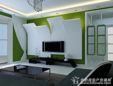 客厅电视背景墙装修效果图：30款2014最有创意的客厅电视背景墙设计