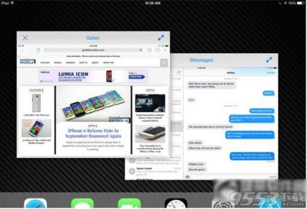 ios8分屏多任务插件 ios8分屏功能怎么用？