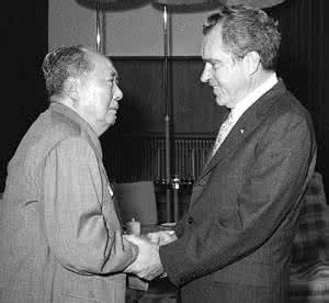 尼克松访华 尼克松访华见毛泽东笑称＂你看上去很好＂