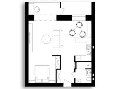 莫斯科公寓 INTERIOR NI 莫斯科小户型公寓 BY INT2 ARCHITECTURE
