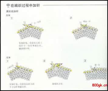 棒针模式 棒针模式----“叶儿串串”