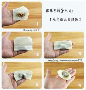 馄饨的包法图解 馄饨的经典包法