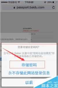 最新iphone游戏 苹果iPhone怎么设置存储网站的登陆信息?