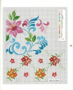 十字绣花边 BORDURE A PUNTO CROCE----法国十字绣花边