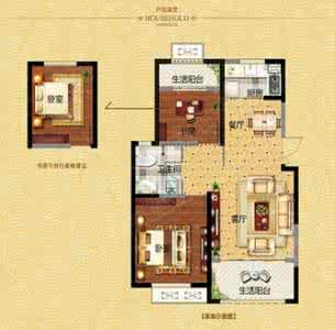 120平方房子设计图 120平还不如人家的90平方?