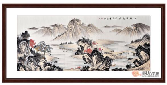 客厅挂字画风水 客厅挂字画风水 客厅字画挂什么风水好,如此旺财的选择