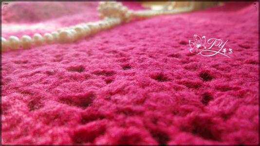 玫瑰法师和紫羊绒 ty手工----玫红羊绒葱“芳菲”