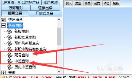 新股中签号怎么看配号 新股配号与中签号 新股中签号怎么看配号?