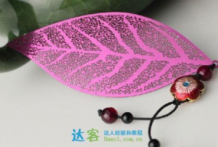 叶脉书签的制作方法 书签制作方法 叶脉书签的制作方法图解