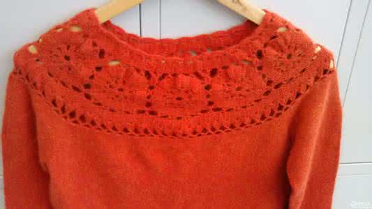 钩织结合毛衣图解 钩织结合的毛衣（部分有图解）