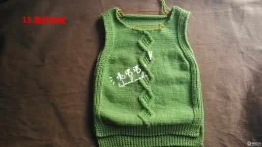 玉竹薄荷膏儿童能吃吗 90～110cm中童毛衣  薄荷--仿淘宝热卖款儿童中性背心--（超详细教程+独家绘制图解）