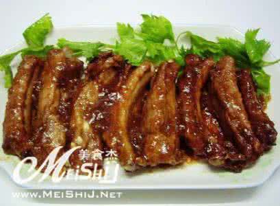 蜜汁排骨 蜜汁肉骨