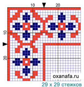 钩针编织图案 可钩可织可绣的漂亮提花图案【适用桌布和地垫的图案】