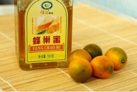蜂蜜香油鸡蛋止咳原理 理氣止咳—蜜金橘