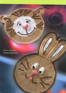 钩编花朵图案 儿童图案钩编（收藏）