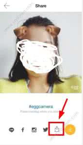 女生发自拍朋友圈心理 egg自拍怎么分享到朋友圈?