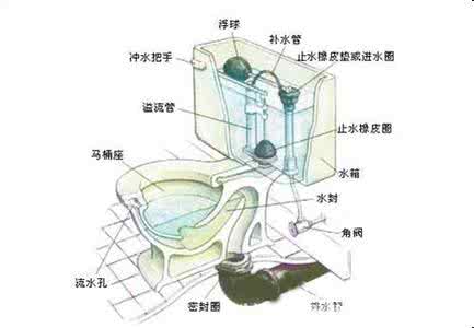 马桶回气孔位置图 马桶回气孔位置图 筷子卡在马桶什么位置?