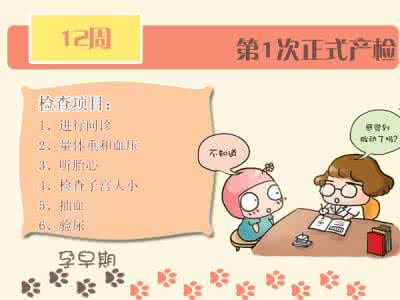孕期检查最佳时间 孕期检查最佳时间是什么