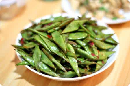 素炒豆角 跟我学 素炒豆角