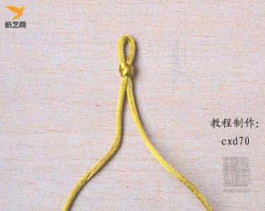 中国结基础教程 中国结基础入门教程大全之双扣结如何制作