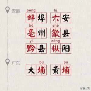 【长知识啦】100个容易读错的中国地名,朋友们快来~