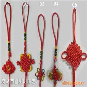 吊坠挂绳编织方法 中国结 吊坠挂绳编法 418.中国结—中国结耳翼和挂绳的运用