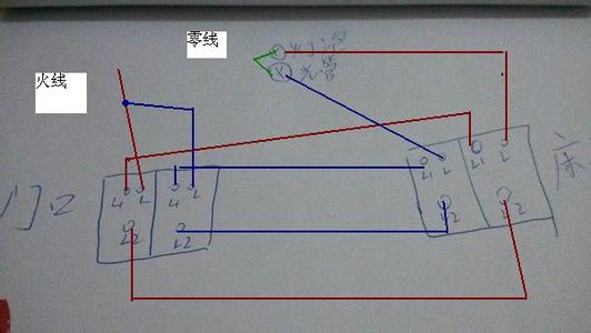 双控开关原理图 双联双控开关原理图 双联开关的工作原理-双联开关的简介