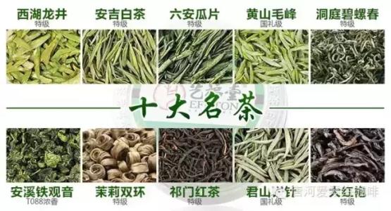 中国十大名茶图片 各种名茶【图】