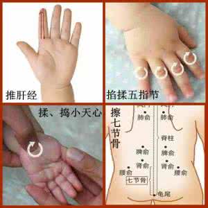 大拇指食指中指 手势 拇中指十穴推拿法治疗婴幼儿急性湿疹技术