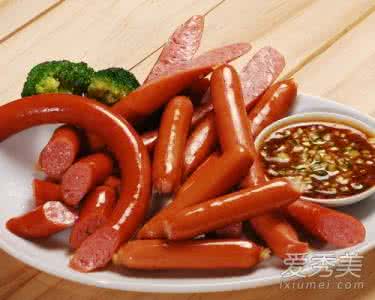 描写香肠美味的诗 香肠的美味  减肥妹子赶紧路过