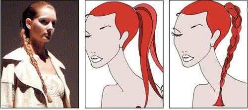 俏丽边马尾银发 教你3款摩登马尾 俏丽寒冬