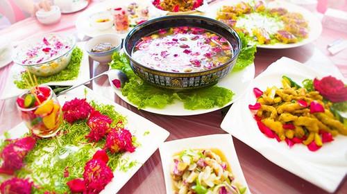 初夏的味道作文 美食精选集 >初夏味道44——鲜花宴