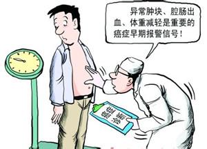 癌症的早期症状 癌症的早期症状 癌症的早期症状 癌症如何早期及时发现