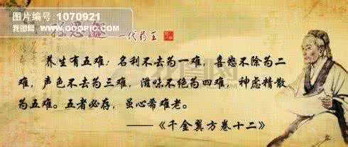 孙思邈养生几不吃 孫思邈養生歌訣