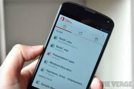 office mobile iPhone手机使用office mobile的方法