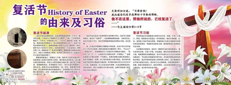 复活节的由来和习俗_复活节的由来