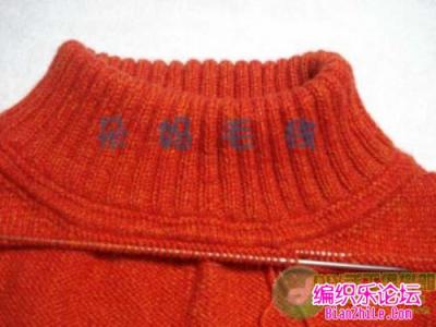 铜钱花插肩毛衣织法 一步一步教你织非插肩毛衣的双边领