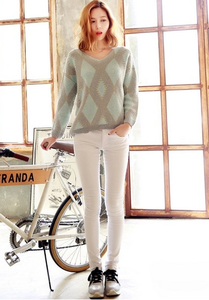 新款针织衫套装 春天里的新款针织衫