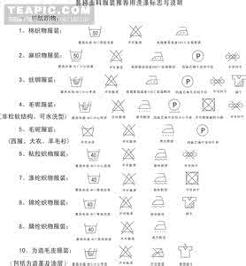 服装面料洗涤保养方法 各种面料服装的特性及洗涤方法