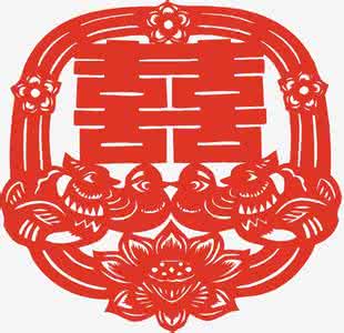 喜字窗花剪纸步骤图 婚庆喜字剪纸窗花教程与窗花图案
