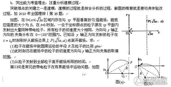 高考物理大题解题技巧 物理大题的解题策略