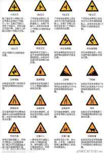 交通标志图片大全 超好用!全国实用交通标志收集大全