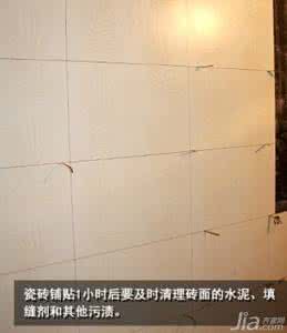 瓷砖铺贴注意事项 瓷砖铺贴时的注意事项 怎样才能不翘角