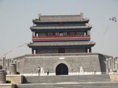 北京中轴线上的建筑 老北京中轴线上的建筑（三）永定门城关（正道沧桑）