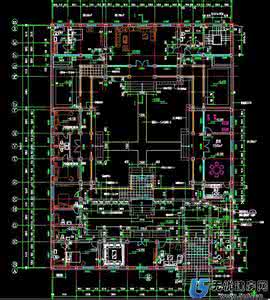 仿古四合院 仿古四合院房屋设计图25.4x34.4m