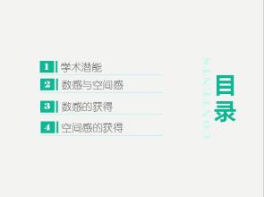 创造性地理空间 空间·数感·创造性