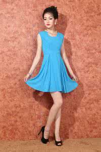 高中少女背心凸点图 套头衫 叶儿飘飘——少女款长背心~~(亦衣亦裙,多种穿法)