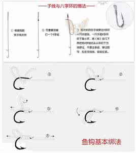 线组搭配 台钓线组制作图解