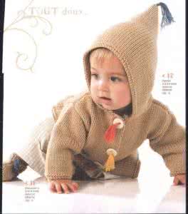 可爱亲子装 转载 Phildar   可爱BB装