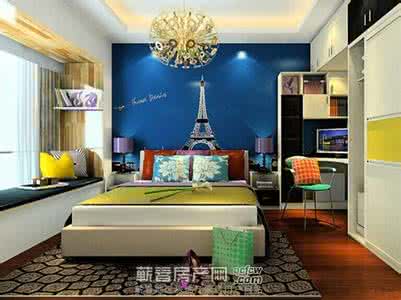 卧室色彩搭配 卧室色彩这样搭配?简直太漂亮了！